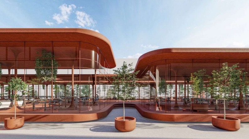 مقهى على المسطح الأخضر بالهفوف